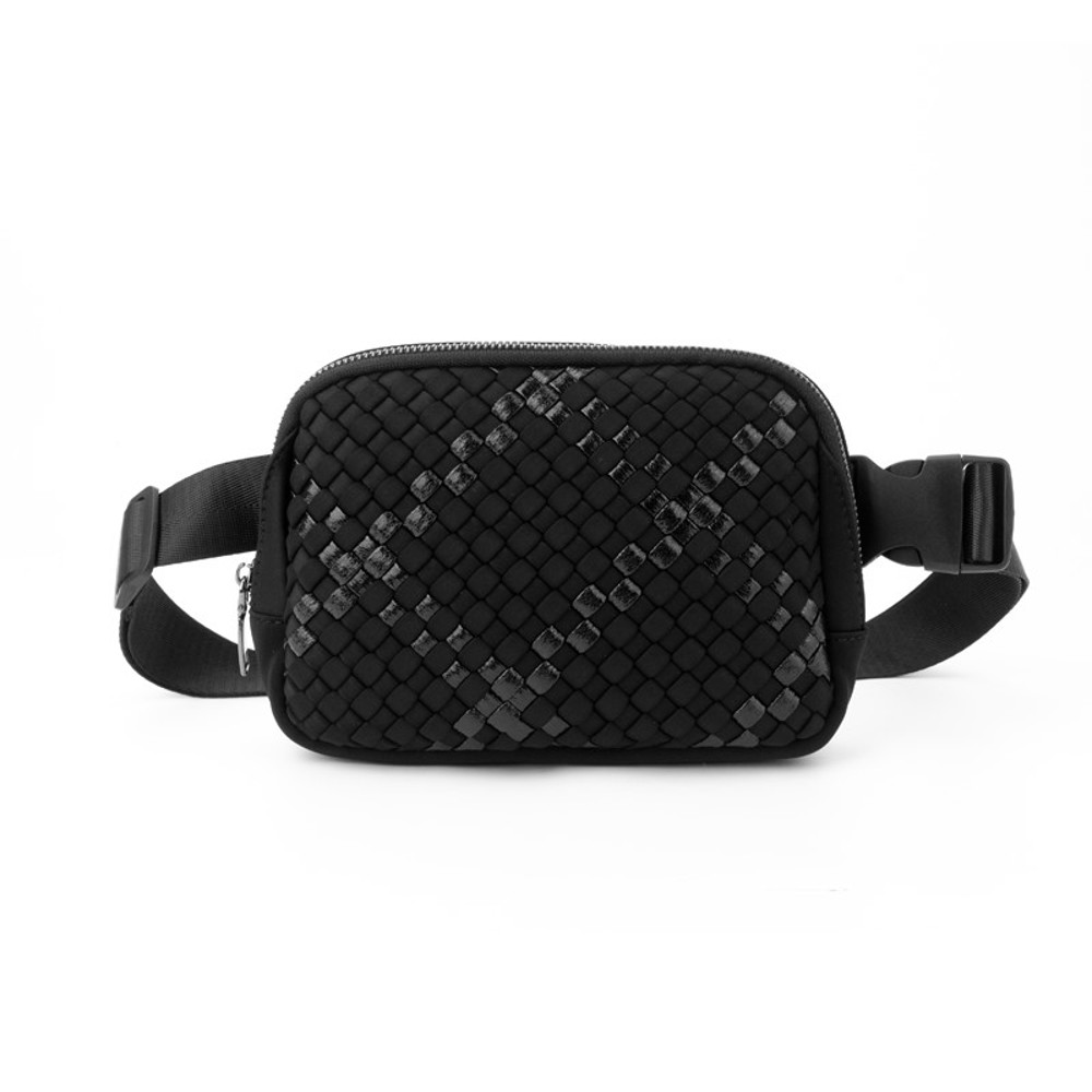 The Ella | Woven Neoprene Belt Bag