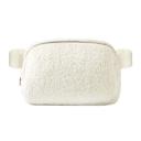 Cream Sherpa Belt Bag | Sling Bag | Waist Bag