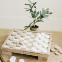 Natural & White Wood Game Sets