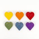 Rainbow Hearts Letterboard Shape Sets