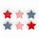 USA Stars Letterboard Shape Sets