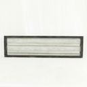 Long Horizontal White Wood Letterboards