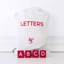 Crimson Letter - Set of 70 Wood Letter Tile Sets