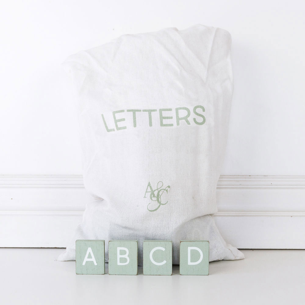 Wood Letter Tile Sets