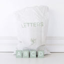 Tiffany Letter - Set of 70 Wood Letter Tile Sets