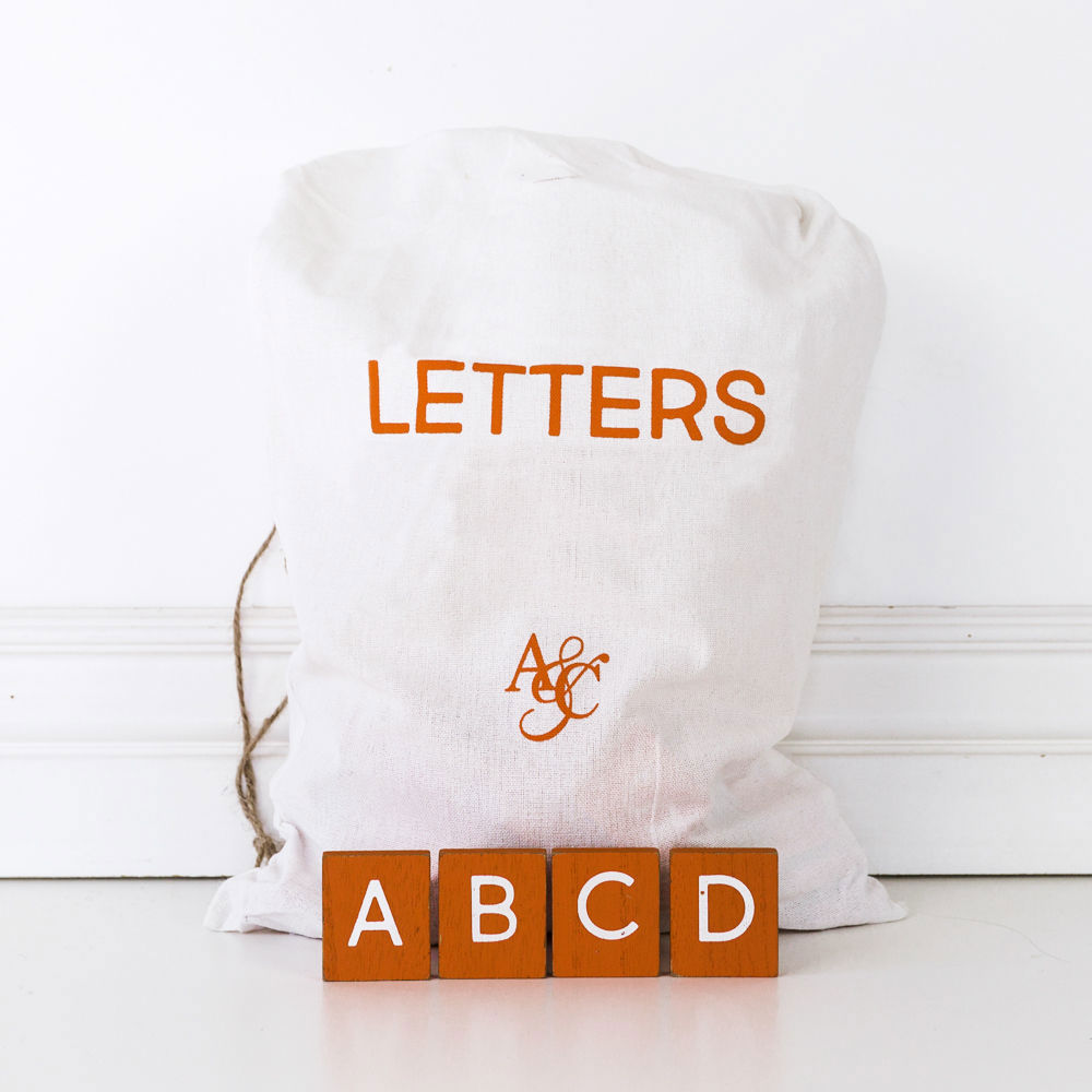 Wood Letter Tile Sets