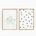 Reversible Elephant Nursery Decor