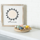 Reversible Sun Shine Nursery Decor