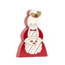 Santa & Mrs Claus Christmas Wood Cutouts