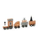 Wooden Train Check Christmas Collection