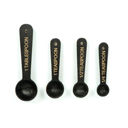 Black Wood Measuring Spoons - Set of 4 Kitchen Organizers & Accessories