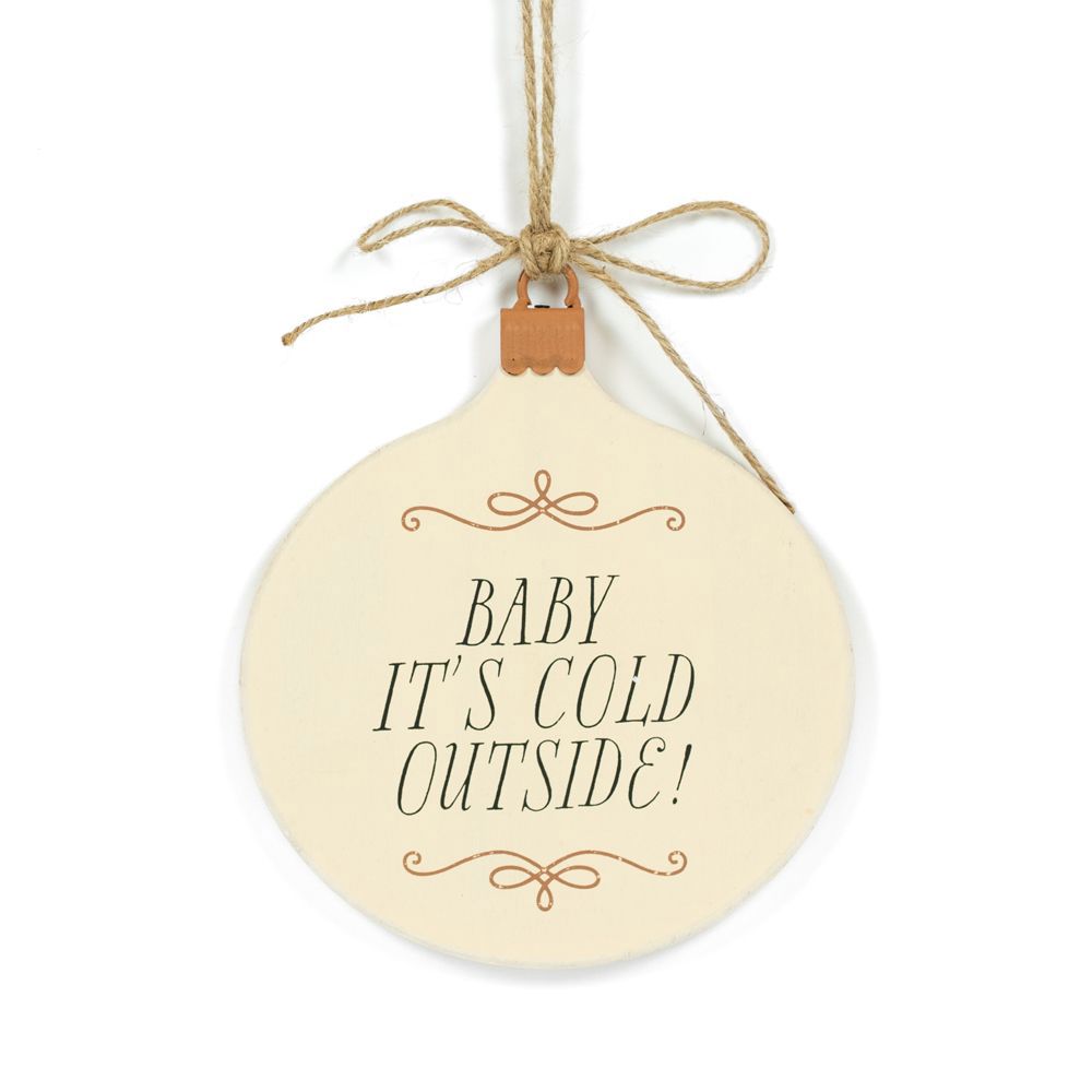 Christmas Wood Hanging Plaque