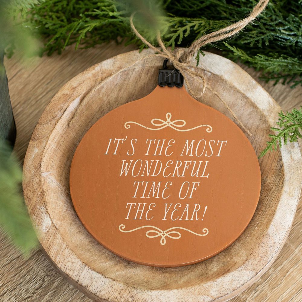 Christmas Wood Hanging Plaque