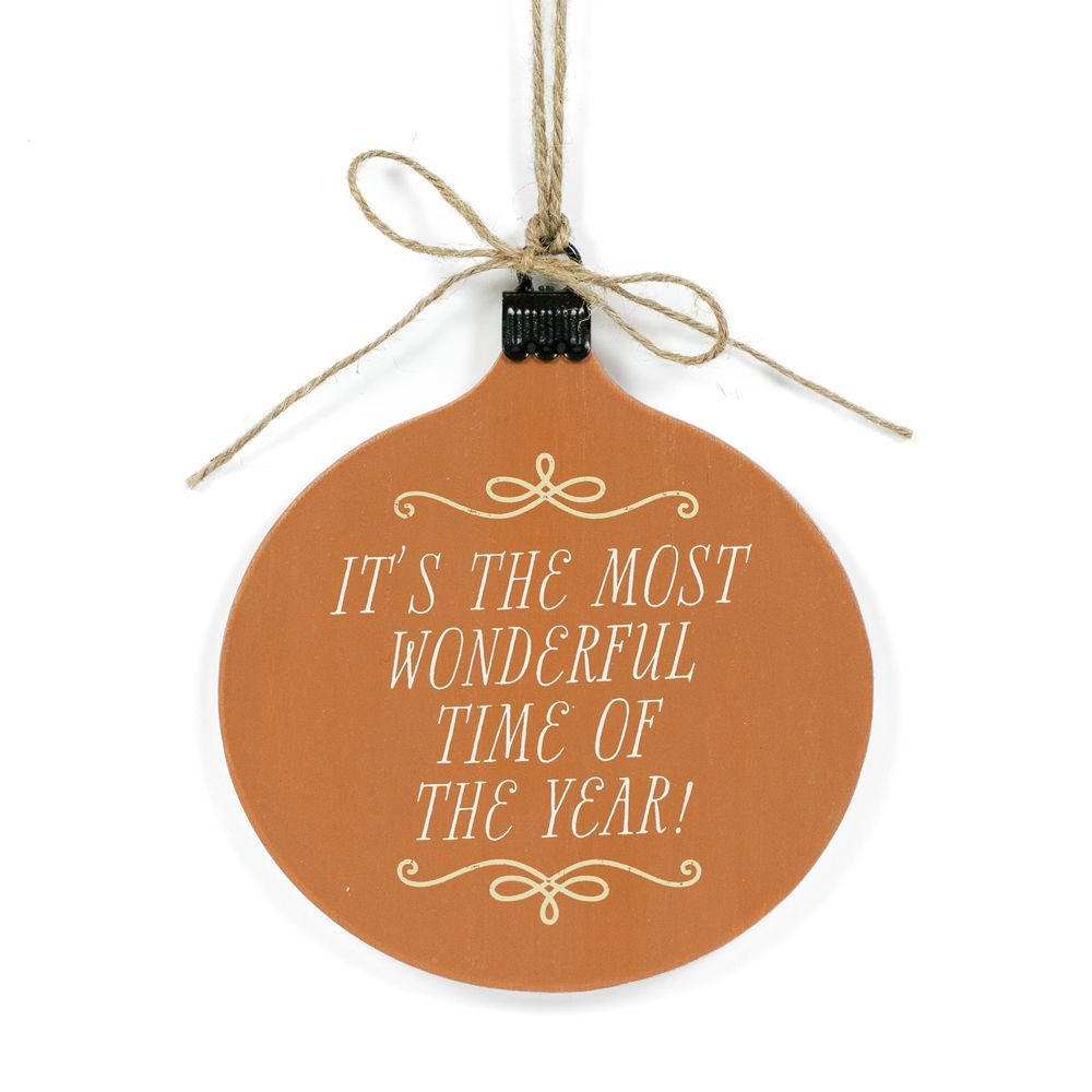 Christmas Wood Hanging Plaque