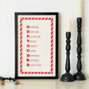 Candy Cane Stripe Signs Christmas Decor Bundles