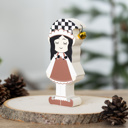 Buffalo Check Friends with Tiered Tray Christmas Decor Bundles
