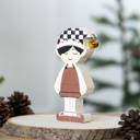 Buffalo Check Friends with Tiered Tray Christmas Decor Bundles