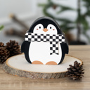 Buffalo Check Friends with Tiered Tray Christmas Decor Bundles