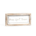 Pray Wait Trust Bereavement Signs