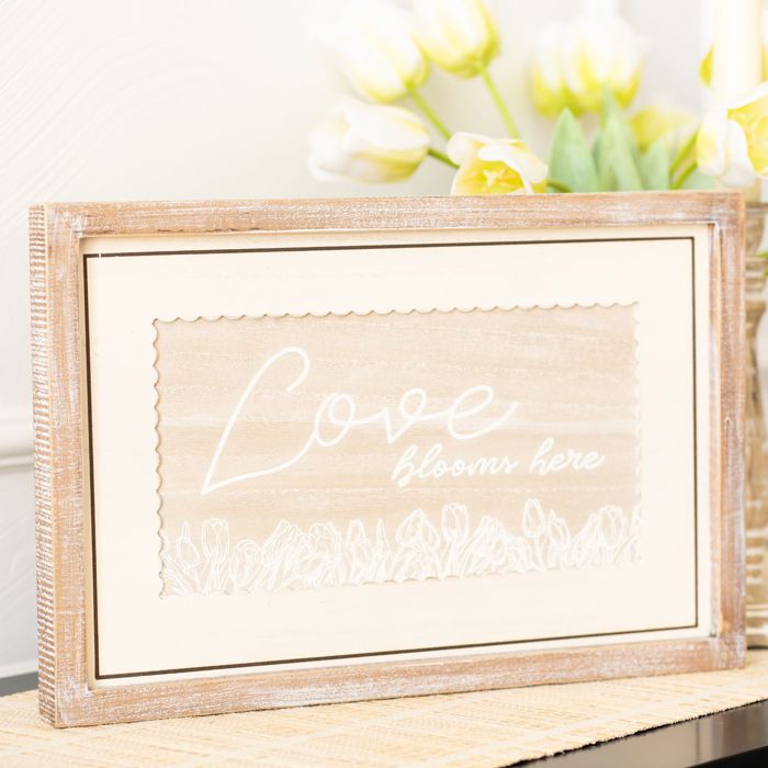 Spring & Easter Wood Framed Signs