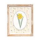 Chicks & Daffodil Spring & Easter Wood Framed Signs