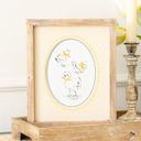 Chicks & Daffodil Spring & Easter Wood Framed Signs