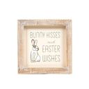 Bunny & Kisses Spring & Easter Wood Framed Signs