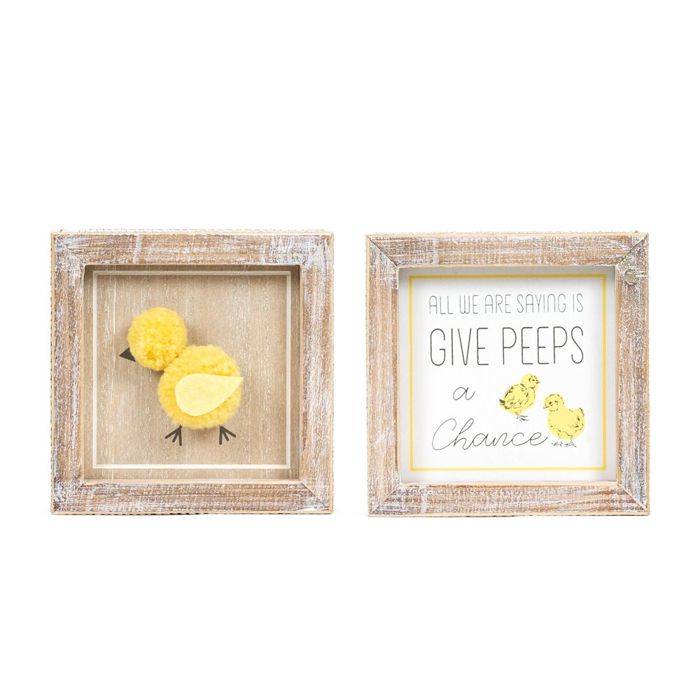 Spring & Easter Wood Framed Signs