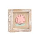 3D Tulip & Daffodil Spring & Easter Wood Framed Signs