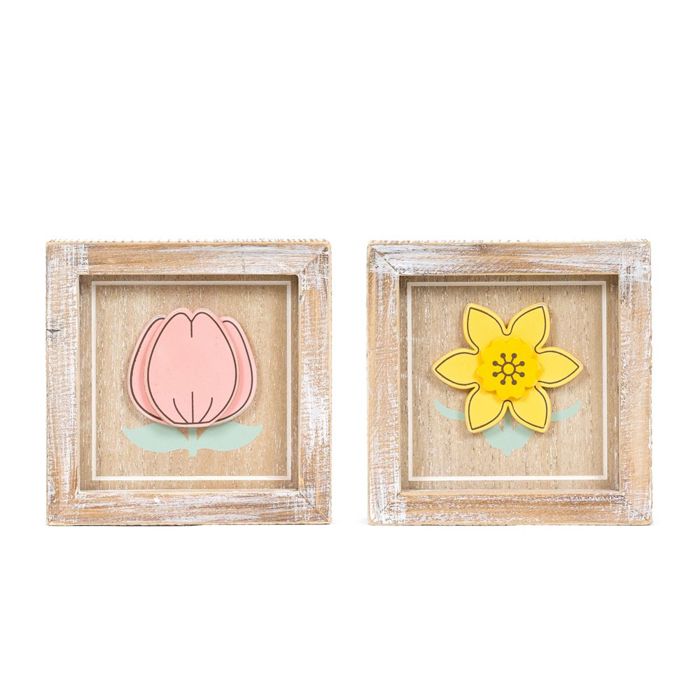 Spring & Easter Wood Framed Signs