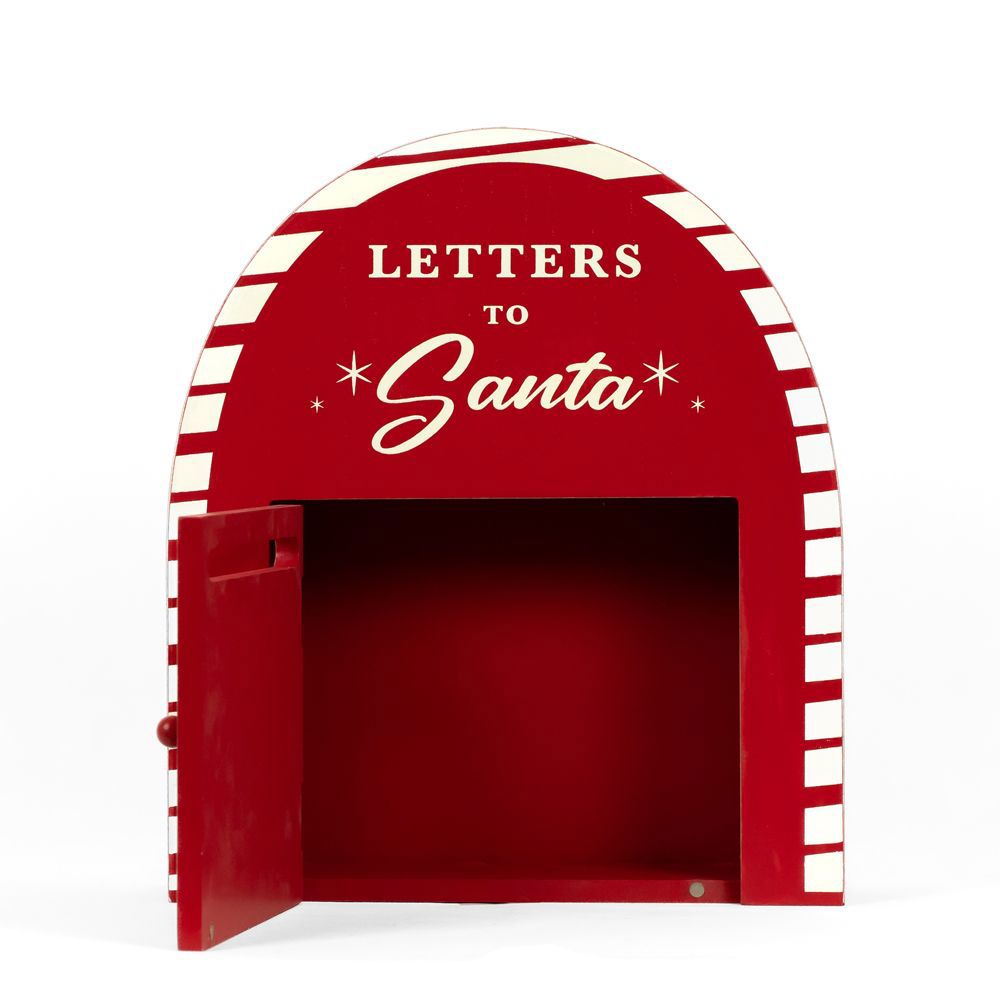 Letters to Santa Wood Mailbox