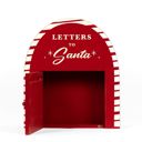  Letters to Santa Wood Mailbox