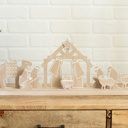  Nativity Wood Cutout