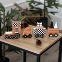 Wooden Train Check Christmas Collection