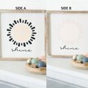 Reversible Sun Shine Nursery Decor