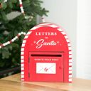  Letters to Santa Wood Mailbox