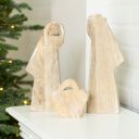 Large Nativity Set Mango Wood Nativity Cutouts