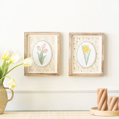 Spring & Easter Wood Framed Signs