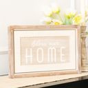 Bless Our Home & Love Blooms Spring & Easter Wood Framed Signs