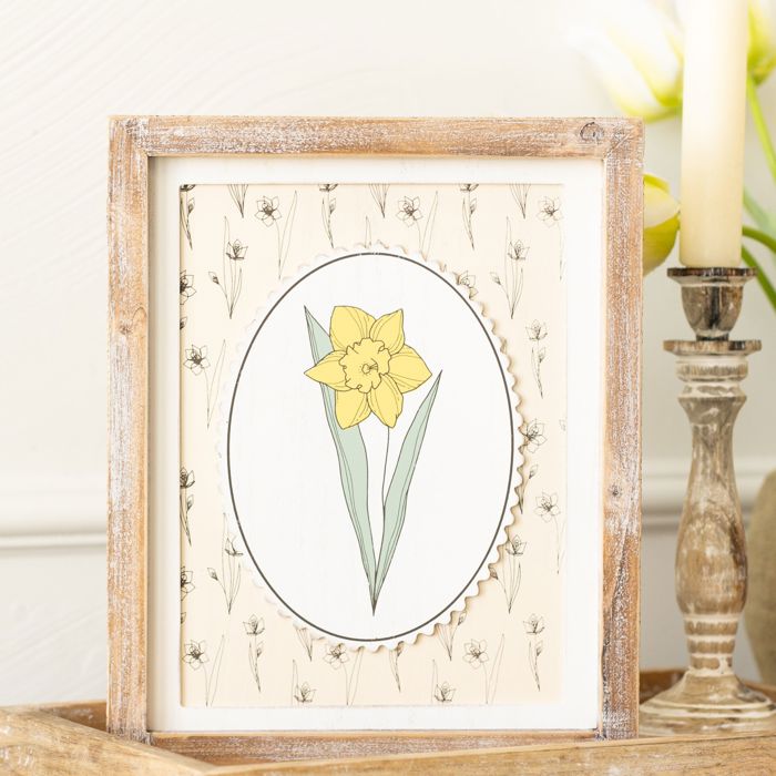 Spring & Easter Wood Framed Signs