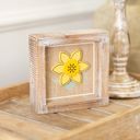 3D Tulip & Daffodil Spring & Easter Wood Framed Signs