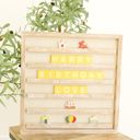 Natural Wood Wood Letterboards