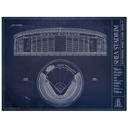 18x24" unframed print Shea Stadium Classic Baseball Unframed Art Prints