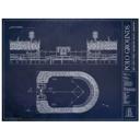18x24" unframed print Polo Grounds Classic Baseball Unframed Art Prints