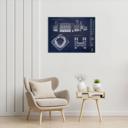18x24" unframed print Busch Stadium MLB Ballpark Unframed Art Prints