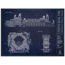 18x24" unframed print Citizens Bank Park MLB Ballpark Unframed Art Prints