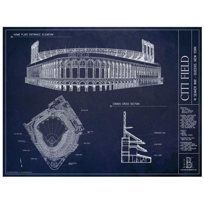 MLB Ballpark Unframed Art Prints