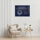 18x24" unframed print Kauffman Stadium MLB Ballpark Unframed Art Prints