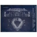 18x24" unframed print Angel Stadium MLB Ballpark Unframed Art Prints