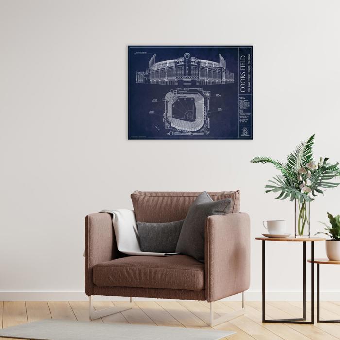 MLB Ballpark Unframed Art Prints